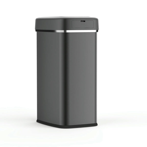 Slim Hands-Free Motion Sensor Trash Can For Kitchens | DZT-50-16