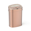 Oval Motion Sensor Trash Can 3.9 Gallon, Gold
