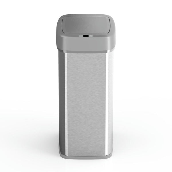 Slim Hands-Free Motion Sensor Trash Can For Kitchens | DZT-50-16