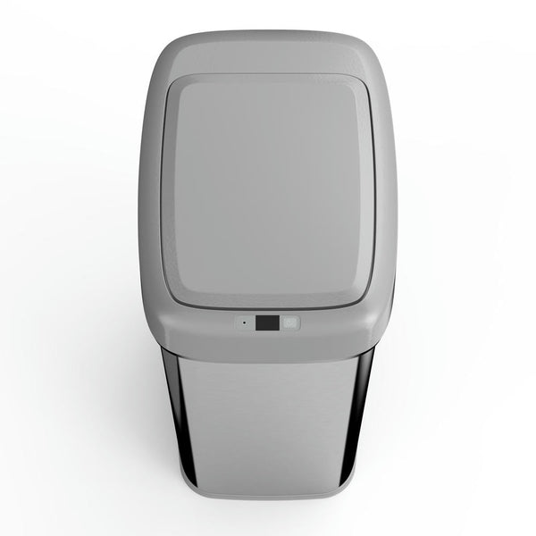 Slim Hands-Free Motion Sensor Trash Can For Kitchens | DZT-50-16