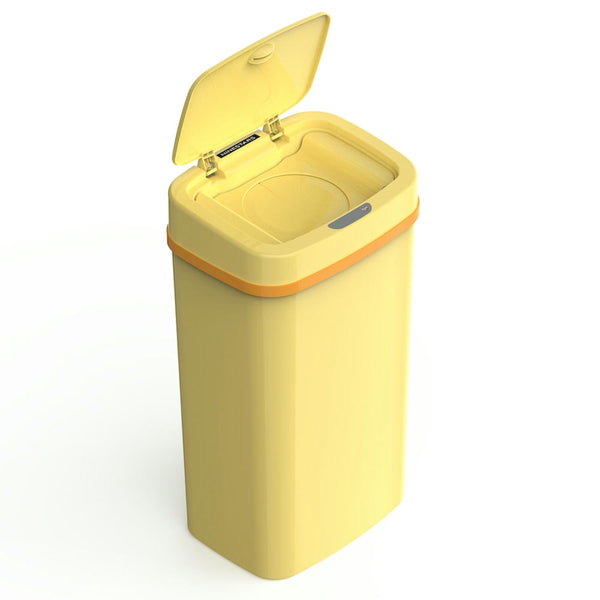 Odor Shield Infrared Motion Sensor Trash Can 4 Gallon para sa Silid-Tulugan at Opisina | NPT-15-1WH | NPT-16-1