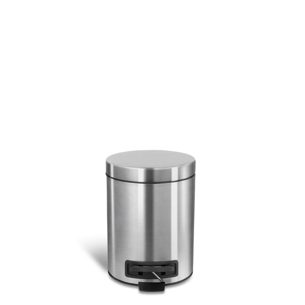 1.3 Gallon Round Step On Trash Can For Bathroom and Bedroom | SOT-5-1