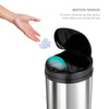 Round Motion Sensor Trash Can, Kitchen Trash Can 10.6 Gallon & 3.2 Gallon
