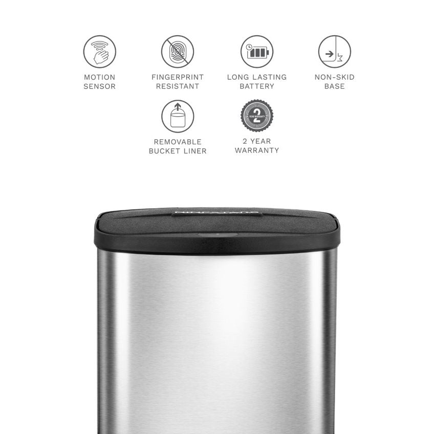 Perforated Metal Office Trash Can Esenia, 9L - 6422-9 - Pro Detailing