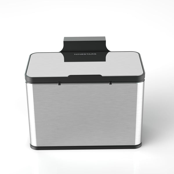 Stainless Steel Compost Bin for Camping and Bathrooms