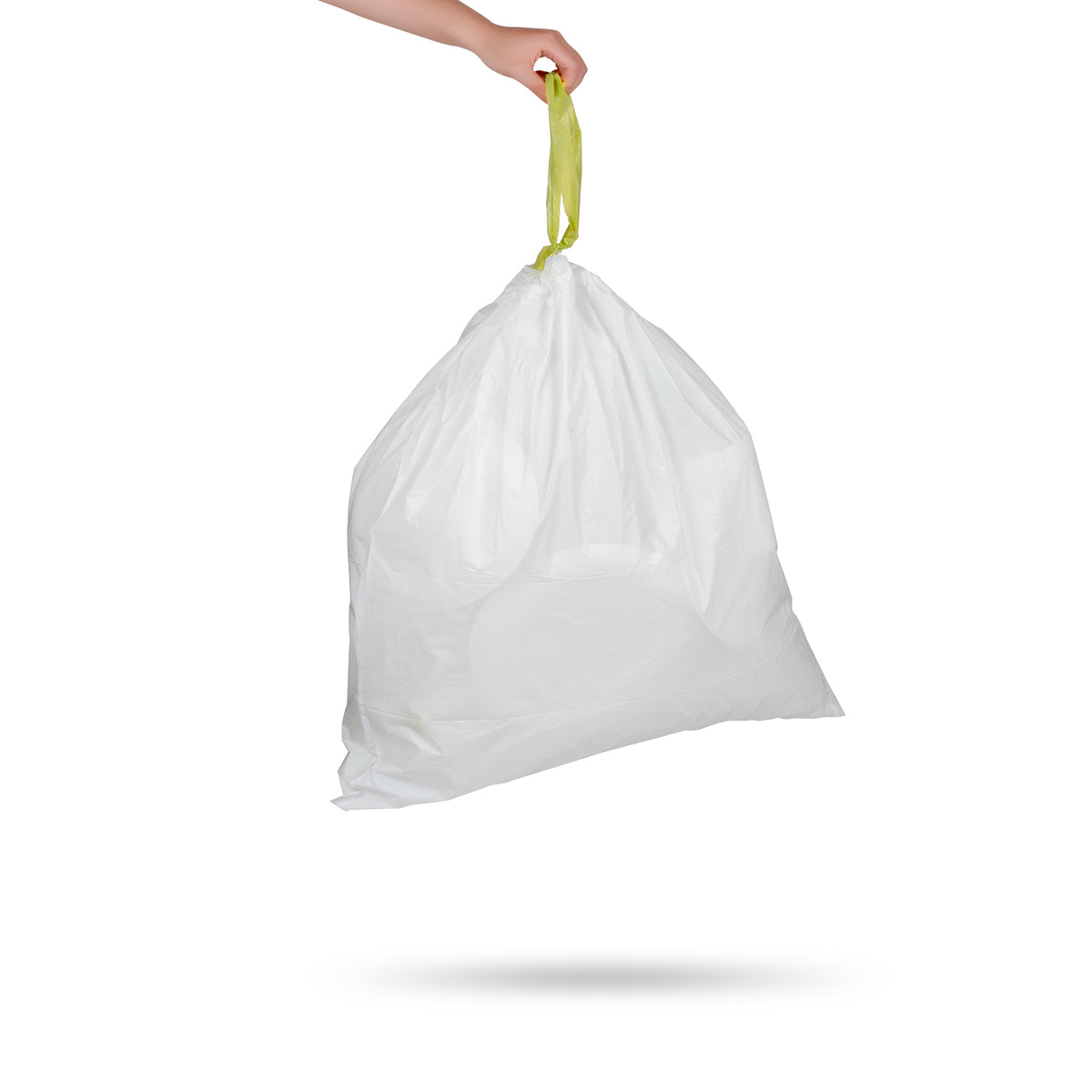 Bomgaars : Jadcore Drawstring Kitchen Bags, White, 40-Count