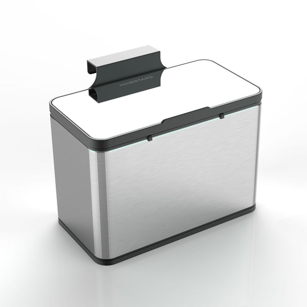 Stainless Steel Compost Bin for Kitchen Countertops and Cabinets