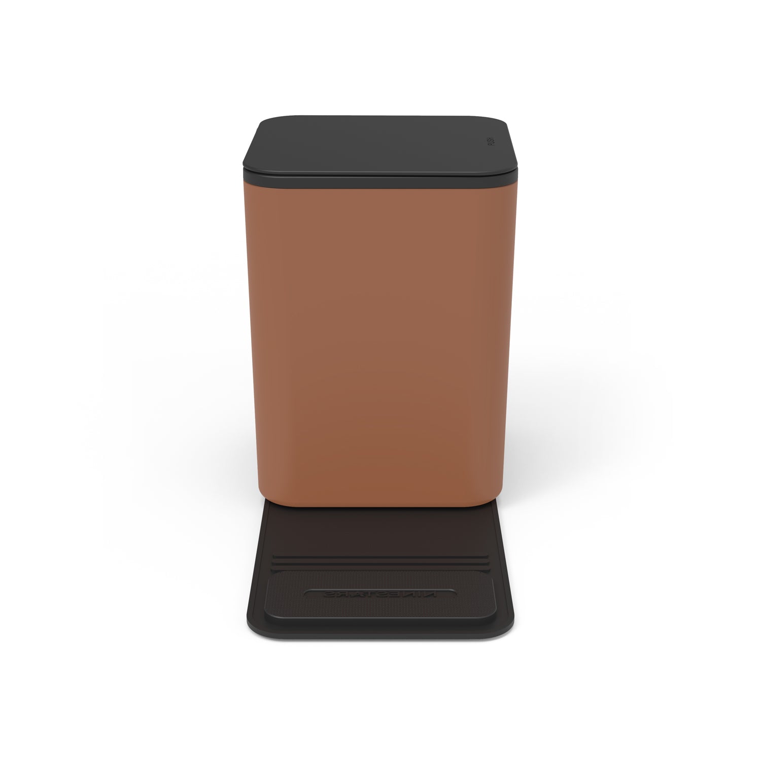Brown Garbage Can for Your Car. Trash Can to keep car clean