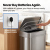 13 Gallon | Nova Series UV Odor Neutralizing Smart Trash Can | ONT-50-81