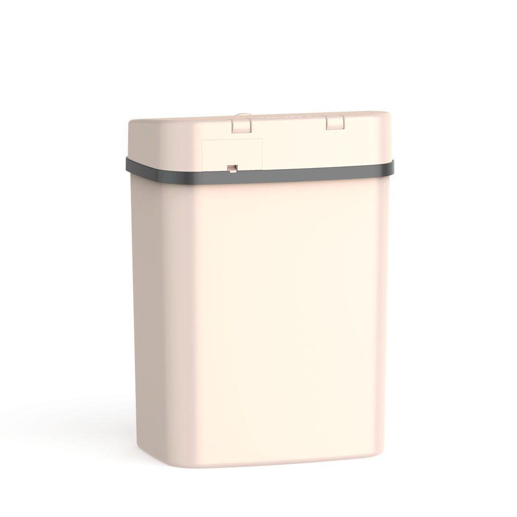 Rectangular Motion Sensor Trash Can 3.2 Gallon, Pink/Rose/Teal Blue/White/Yellow