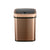 Ninestars Rectangular Motion Sensor Trash Can 3.2 Gallon, Gold