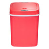 Ninestars Rectangular Motion Sensor Trash Can 3.2 Gallon, Rose