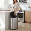 13.2 Gallon | Rectangular Motion Sensor Trash Can | DZT-50-22