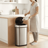13.2 Gallon | Rectangular Motion Sensor Trash Can | DZT-50-9