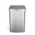 Ninestars Rectangular Motion Sensor Trash Can 13.2 Gallon, Silver