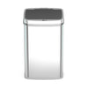 Ninestars Rectangular Motion Sensor Trash Can 13.2 Gallon, Grey