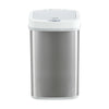 Odor Shield Infrared Motion Sensor Trash Can 4 Gallon for Bedroom Office | NPT-15-1WH | NPT-16-1