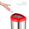 Semi-Round Open Top Trash Can 13 Gallon