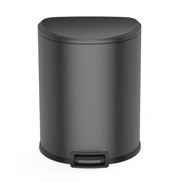 Step-On Trash Can 13.2 Gallon, D Hugis | NGAYONG-50-3