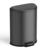 Step-On Trash Can 13.2 Gallon, D Shaped | SOT-50-3