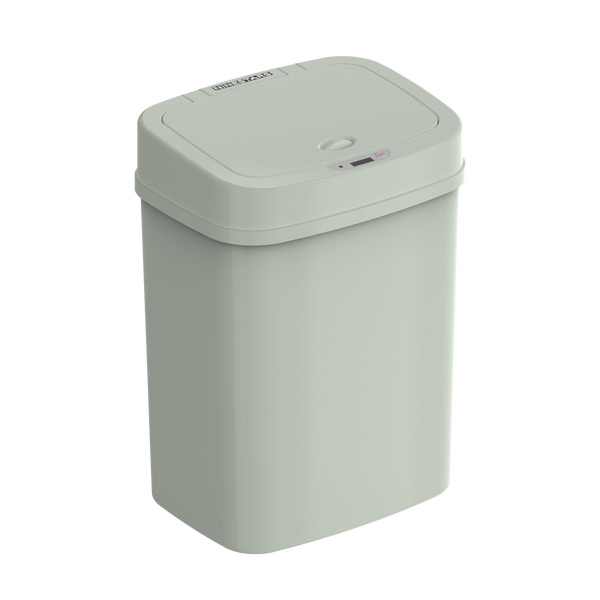 矩形运动传感器垃圾桶 3.2 加仑 ABS | DZT-12-5