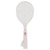 NINESTARS Battery-Free Electric Mosquito Fly Swatter, Ergonomic Design, Press-to-Charge, ABS Material, Triple-Layer Mesh