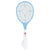 NINESTARS Battery-Free Electric Mosquito Fly Swatter, Ergonomic Design, Press-to-Charge, ABS Material, Triple-Layer Mesh