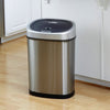 Rectangular Motion Sensor Trash Can 11.09 Gallon | DZT-42-9