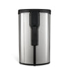 Ninestars Semi-Round Tap Sensor Trash Can 13.2 Gallon