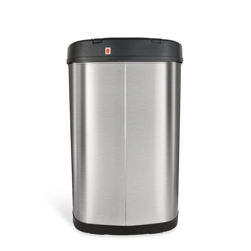 Oval Motion Sensor Trash Can 13.2 Gallon