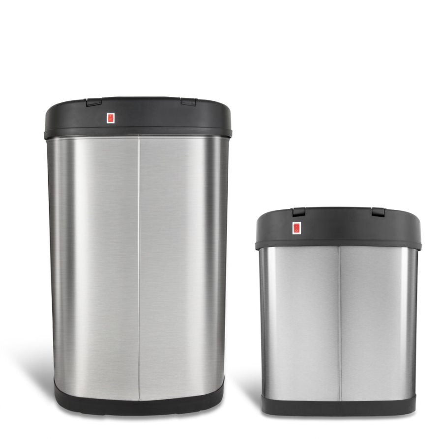 Rectangular Motion Sensor Trash Can 13.2 Gallon & 3.2 Gallon