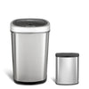 Rectangular Motion Sensor Trash Can 13.2 Gallon & 2.1 Gallon