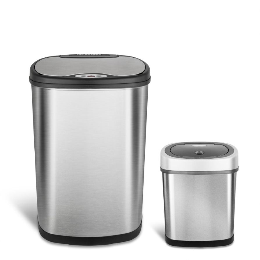 Rectangular Motion Sensor Trash Can 13.2 Gallon & 3.2 Gallon