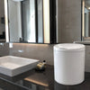 Semi-Round Motion Sensor Trash Can 2.6/2.1 Gallon for Bathroom