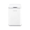 Touchless Square Motion Sensor Trash Can, 2.6 Gallon, White