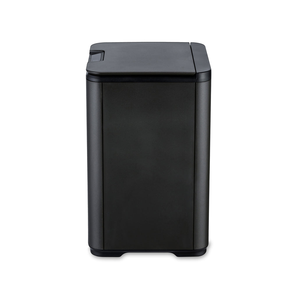 Square Motion Sensor Trash Can 2.6 Gallon, Black