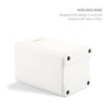 Square Motion Sensor Trash Can 2.6 Gallon, White