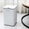 Touchless Square Motion Sensor Trash Can, 2.6 Gallon, White