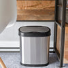 Rectangular Motion Sensor Trash Can 13.2 Gallon & 3.2 Gallon Kitchen, Living Room