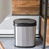 Oval Motion Sensor Trash Can 3.2 Gallon | DZT-12-13