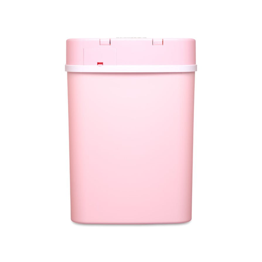 Rectangular Motion Sensor Trash Can 3.2 Gallon, Pink/Rose/Teal Blue/White/Yellow