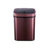 Rectangular Motion Sensor Trash Can 3.2 Gallon, Burgundy