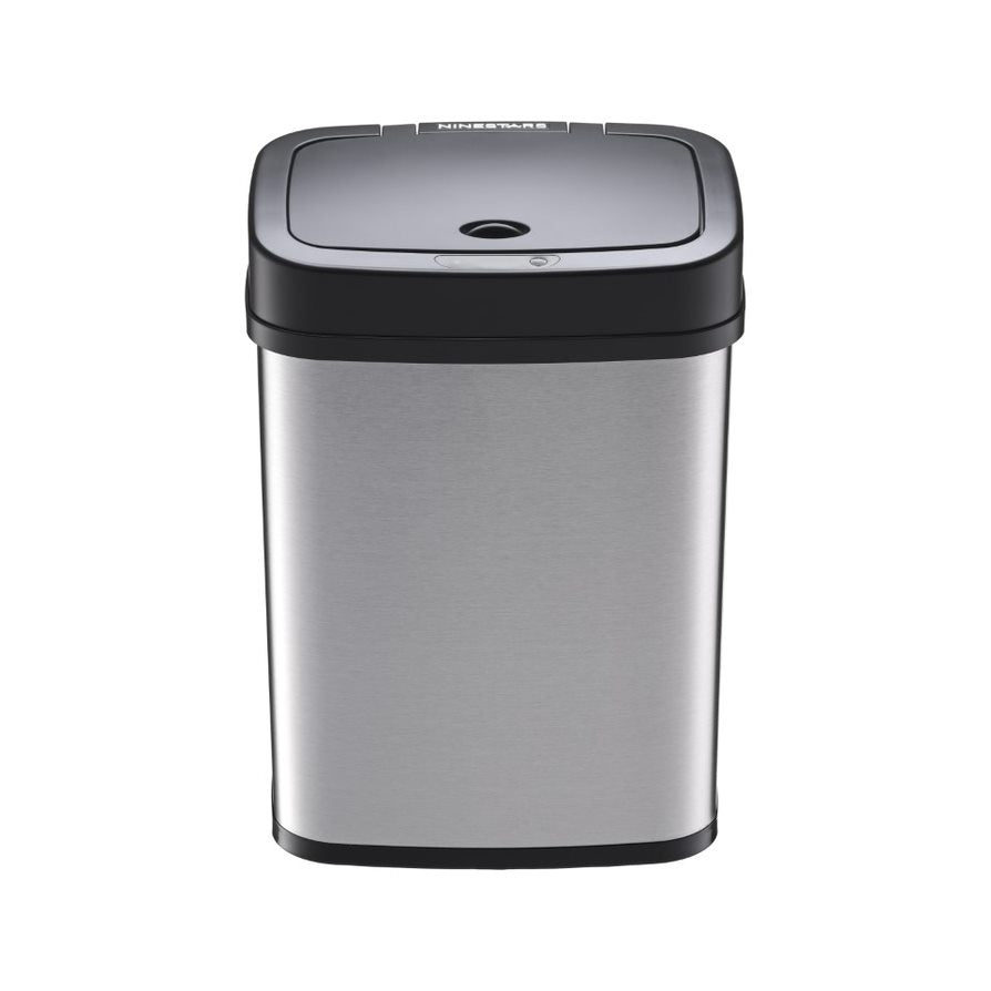 Nine Stars Motion Sensor Touchless 21.1 Gal Trash Can Stainless Steel