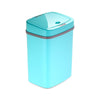 Ninestars Touchless Motion Sensor Trash Can 3.1 Gallon, Tea Blue