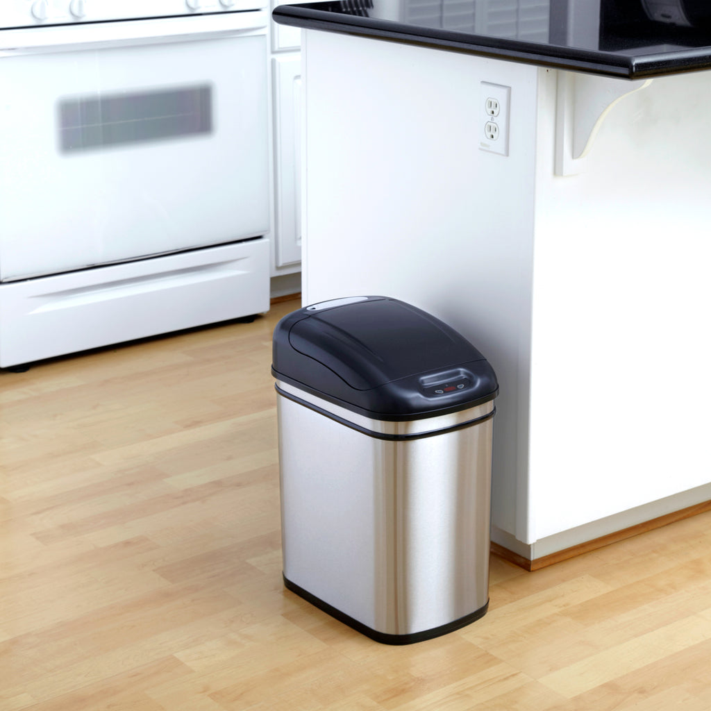 Slim Motion Sensor Trash Can 6.3 Gallon