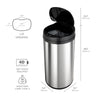 Round Motion Sensor Trash Can 13 Gallon | DZT-49-8