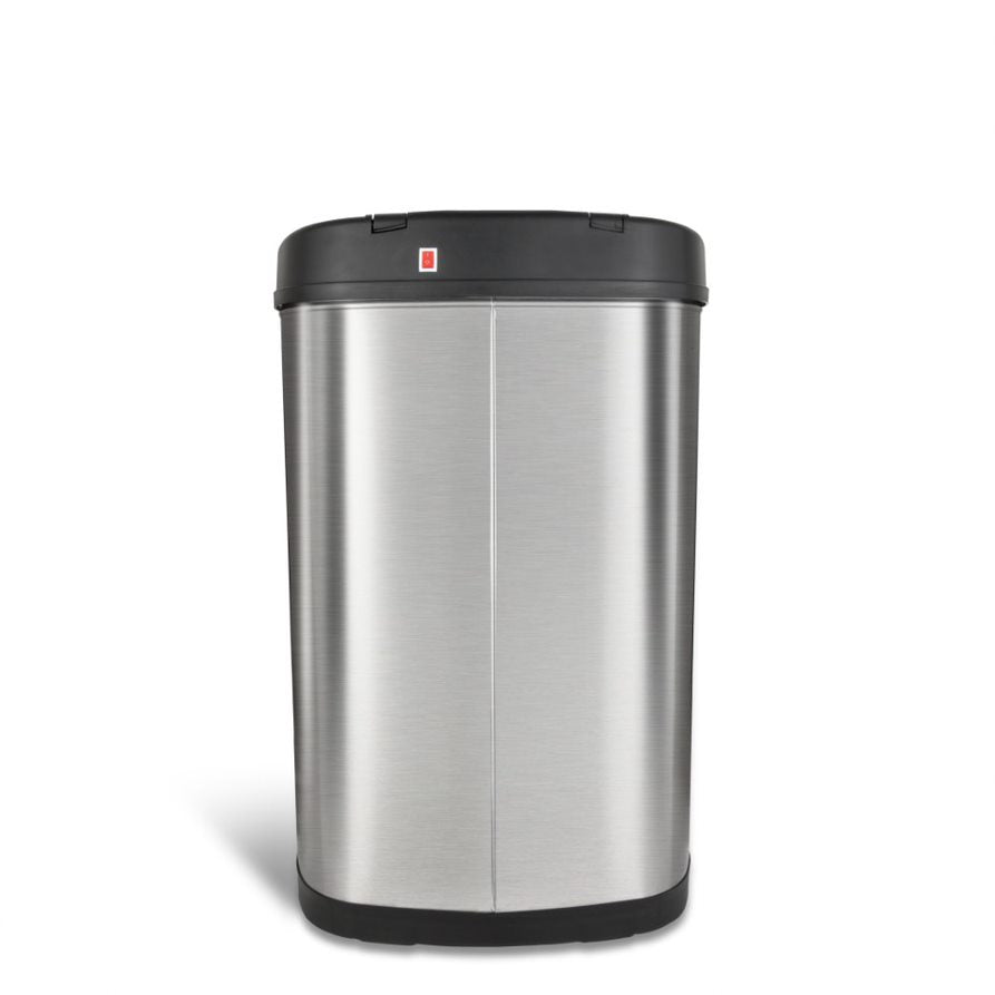 Dual Compartment Motion Sensor Trash Can 13 Gallon, Recycling Trash Can