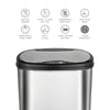 Rectangular Motion Sensor Trash Can 13.2 Gallon