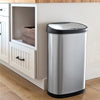 Rectangular Motion Sensor Trash Can 13.2 Gallon