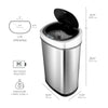 Rectangular Motion Sensor Trash Can 13.2 Gallon & 3.2 Gallon-Kitchen, Living Room